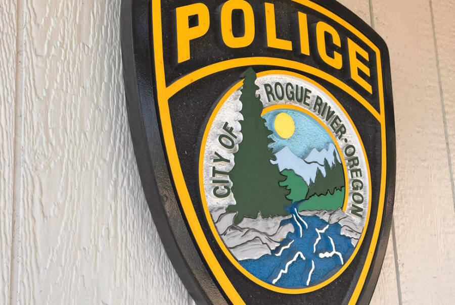 Police sign