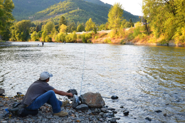 Fly fishing